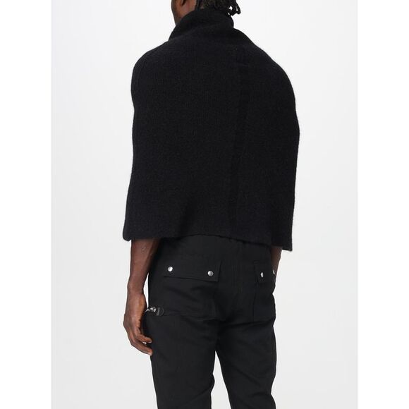 Rick Owens Scarf Men Black - Picture 3 of 4